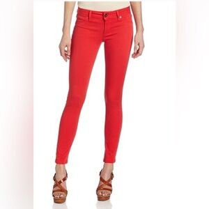 Jeans DL1961 Red Denim Emma Leggings